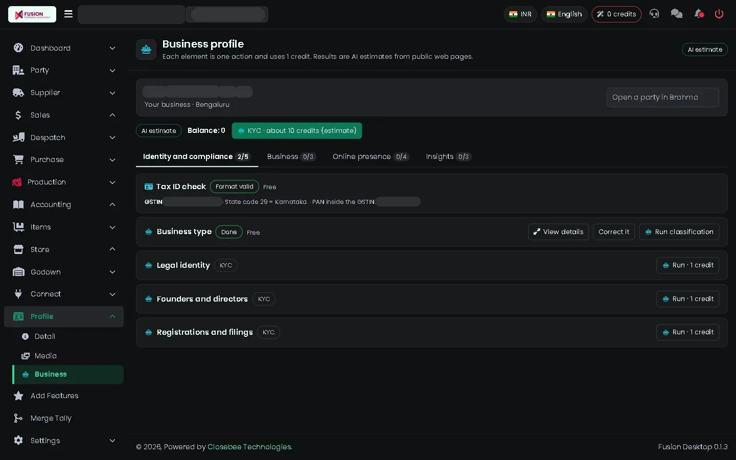Brahma business profile